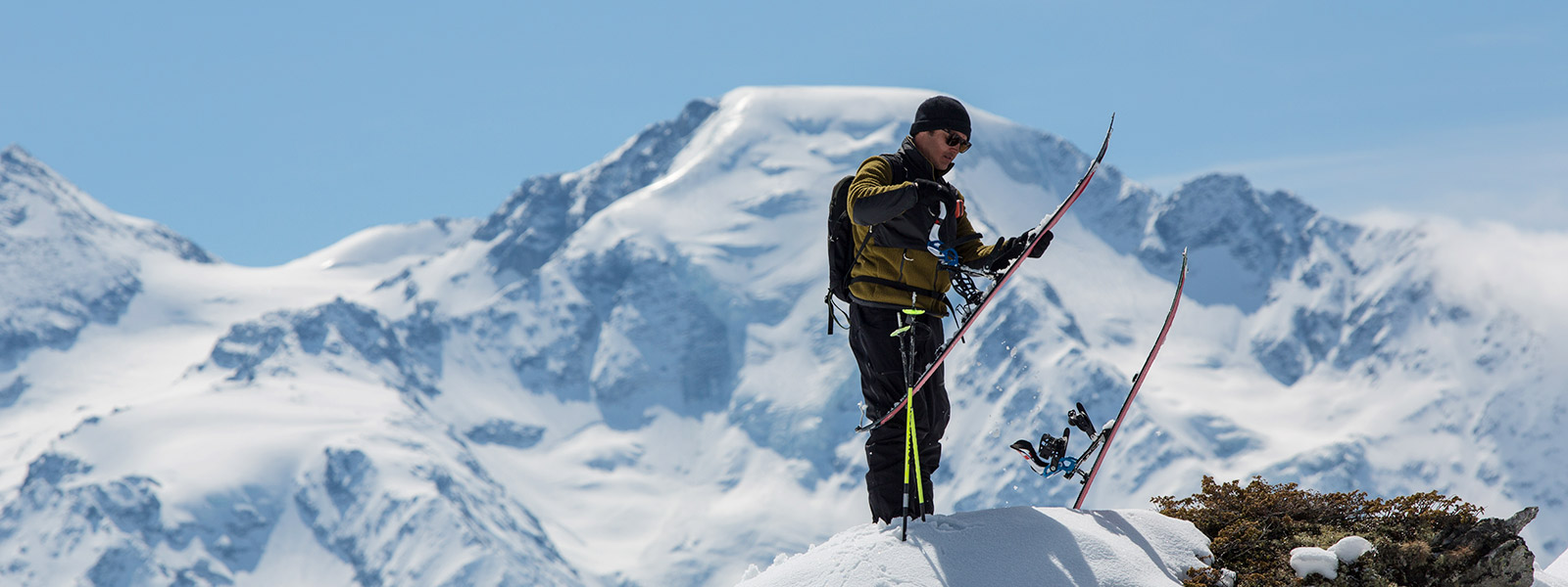 Location splitboard Chamonix